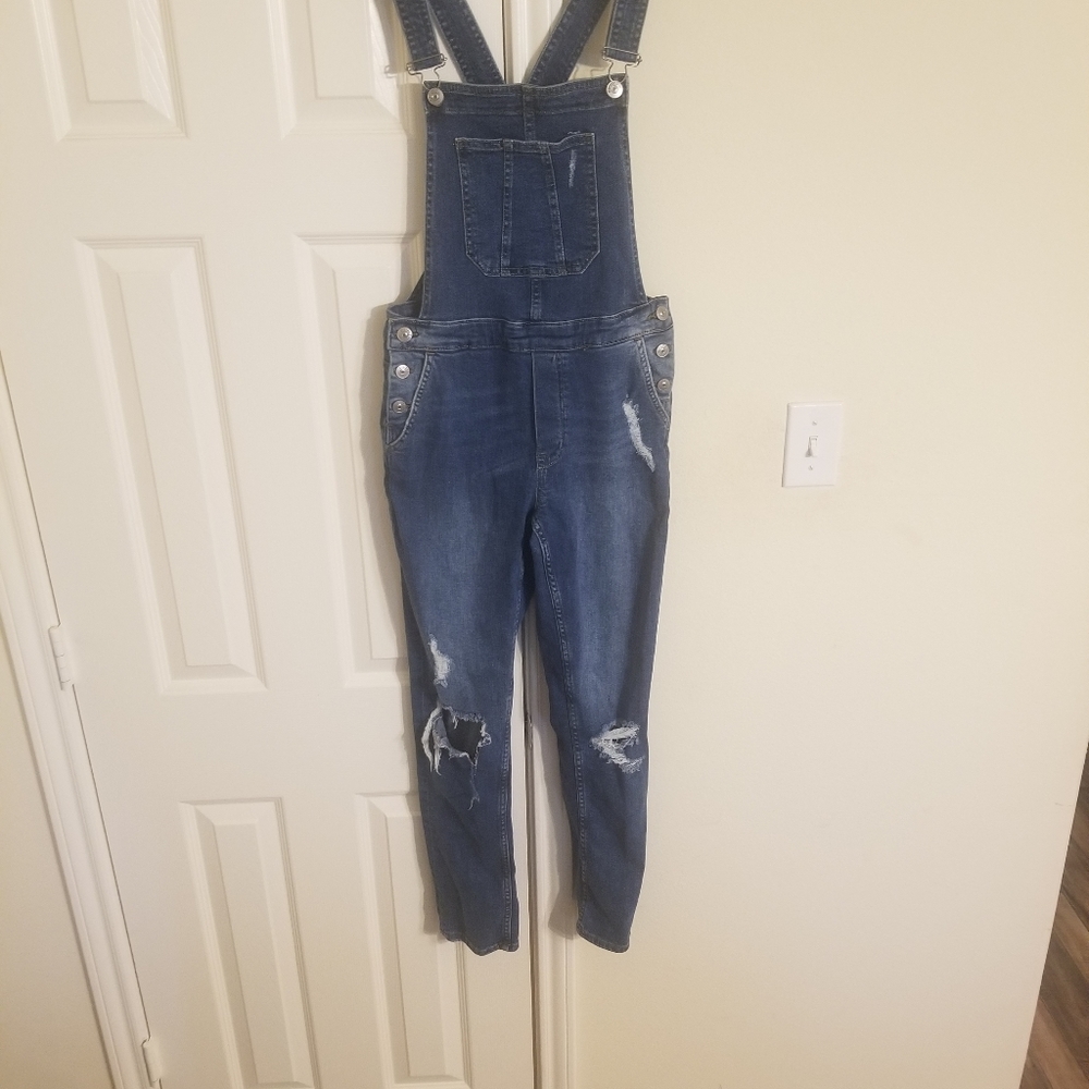 Distressed Denim overall from H&M